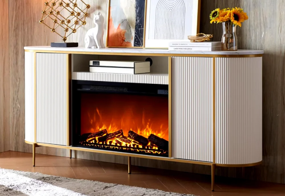 electric fireplace tv stands